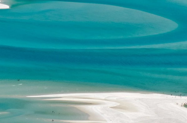 Blue Swirls of Hill Inlet