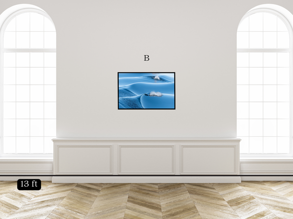 Blue Rolling Waves
