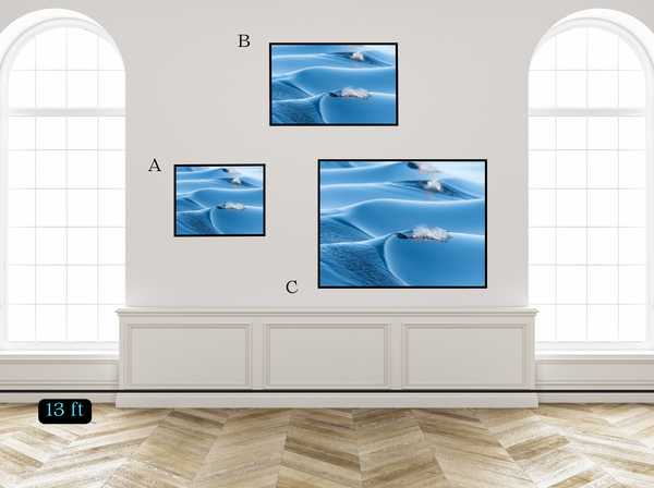 Blue Rolling Waves