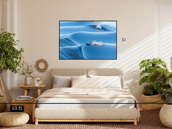 Blue Rolling Waves
