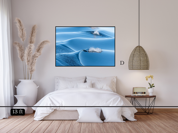 Blue Rolling Waves