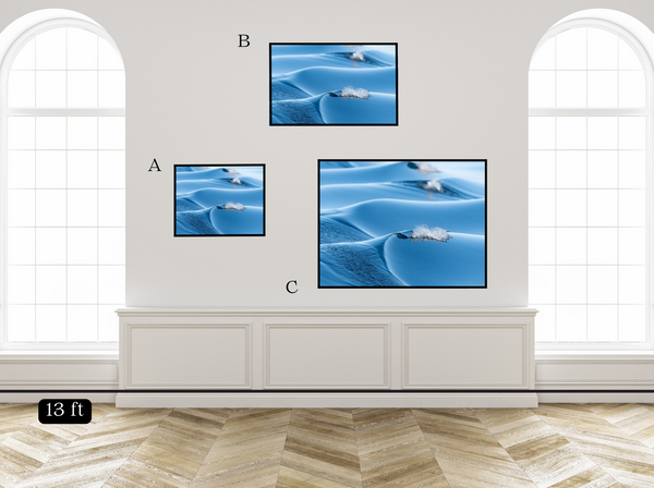Blue Rolling Waves