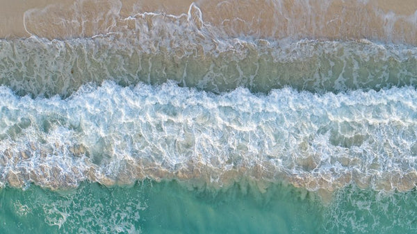 Island Sand, Wave and Water
