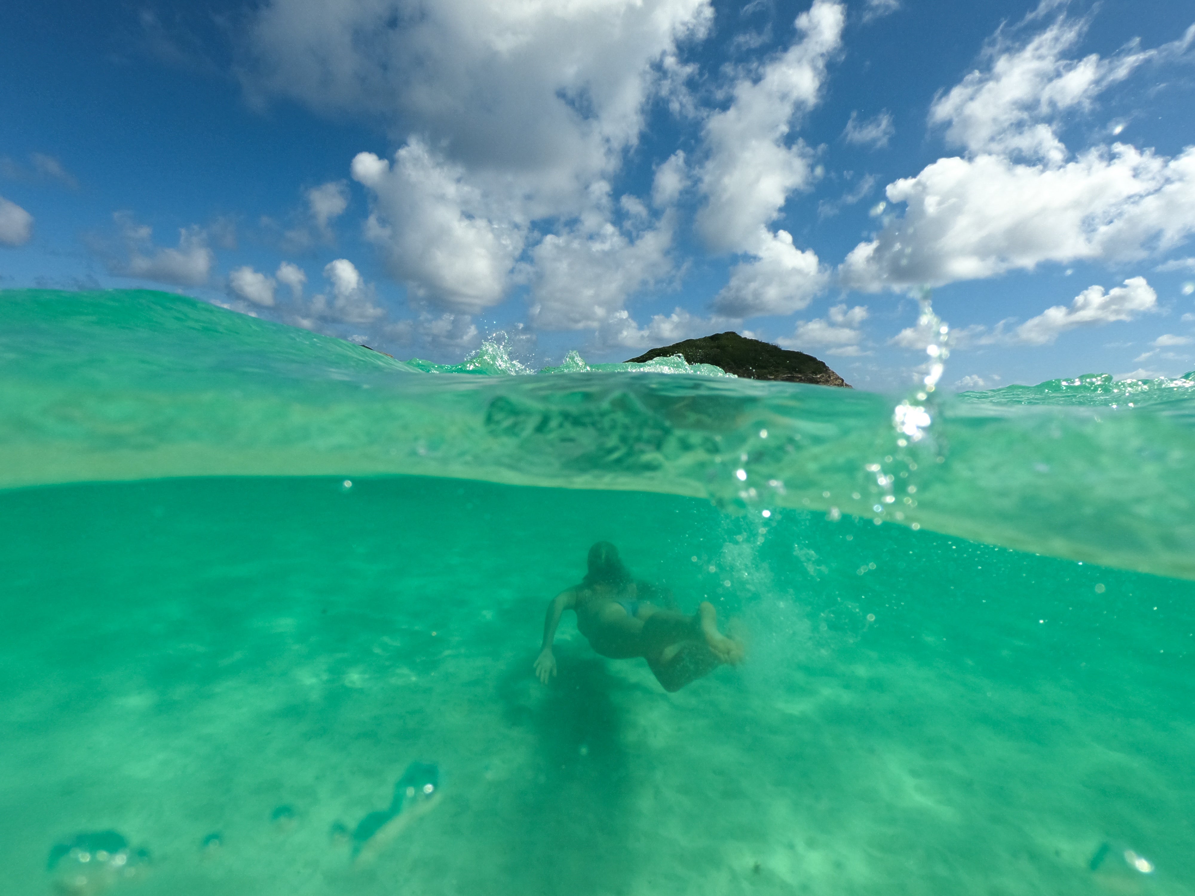 Swimming Away